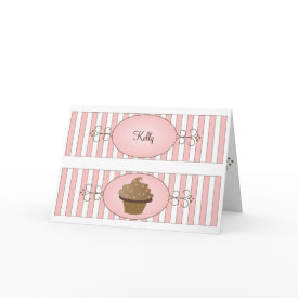 Fancy Cake Bookmark Card card