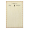 Fancy Canvas Framed Stationery by Cute_Customs Fancy Canvas Framed Stationery