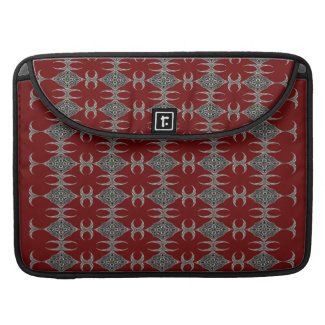 Fancy Chainmail on Dark Red