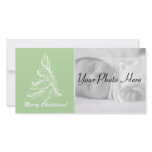 Fancy Christmas Tree Photo Greeting Card