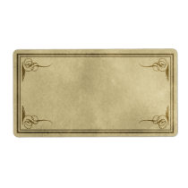 Fancy Corners Apothecary Label