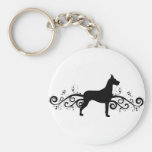 Fancy Dane Key Chain