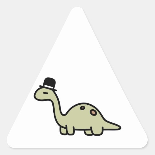 dinosaur with triangle head