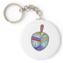 Fancy Dreidel Key Chain