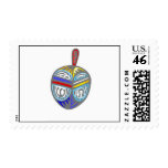 Fancy Dreidel Postage Stamp