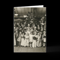 Fancy dress Christmas party, c. 1930s, cards by PictureAustralia Fancy dress Christmas party, c. 1930s, cards