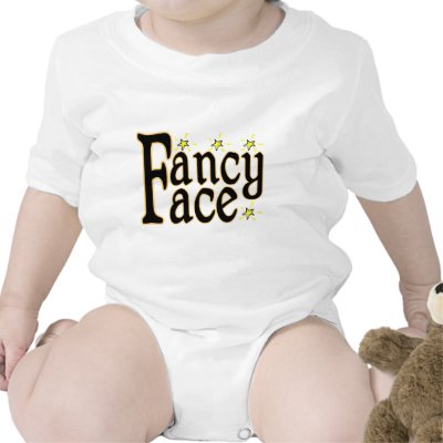 Fancy Face T Shirts by goldnsun