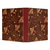 Fancy Fall Foliage Binder by naturetees Fancy Fall Foliage Binder