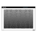 Fancy Floral Damask Skins For 17" Laptops