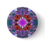 Fancy Fractal Button Pin buttons