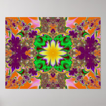 Fancy Fractal Poster