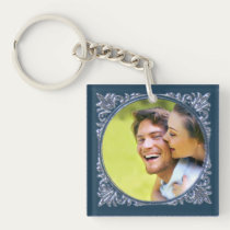 Fancy Frame Photo Keepsake key chains
