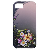 vibe, iphone5, case, chat, cell, birthday, mobile, wedding, flowers, blue, [[missing key: type_casemate_cas]] with custom graphic design