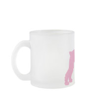 Fancy Giant Schnauzer (pink) mugs