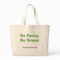 Fancy Green Beach Bag