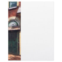 Fancy Green Door Burlington NJ Letterhead Template
