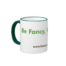 Fancy Green Mug with Green Handle