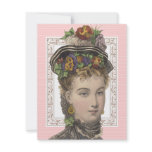 Fancy Hats and Bonnets Brunch Easter Personalized Invite