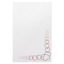 Fancy hearts stationery by Willowdesign Fancy hearts stationery