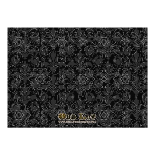Fancy Lace Sugar Skull Day of the Dead Invite