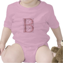 Fancy Letter B 1 Bodysuit