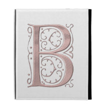 Fancy Letter B 1 iPad Folio Covers