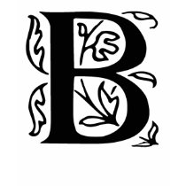 Fancy Letter B t-shirts by opheliasart Fancy Letter B t-shirts