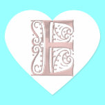 Fancy Letter E 1 stickers