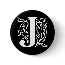 Fancy Letter J buttons