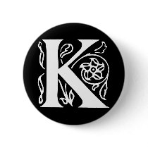 Fancy Letter K Buttons