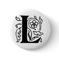 Fancy Letter L buttons by opheliasart Fancy Letter L buttons