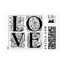 Fancy Letter Love Postage Stamps Fancy Letter Love Postage Stamps