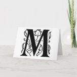 fancy letter m