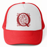 Fancy Letter Q hats
