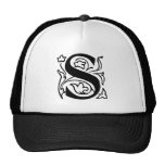 Fancy Letter S Hats