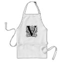 Fancy Letter V aprons