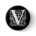 Fancy Letter V buttons