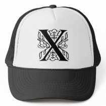 Fancy Letter X hats by opheliasart Fancy Letter X hats