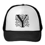 Fancy Letter Y Hat