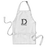Fancy Monogram: Dorothy Apron
