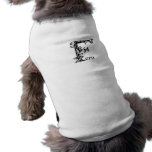 Fancy Monogram: Fern Pet Tshirt