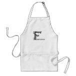 Fancy Monogram: Francesca Apron