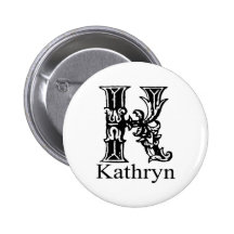 Fancy Monogram: Kathryn Pins