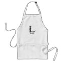 Fancy Monogram: Leah aprons by Namers Fancy Monogram: Leah aprons