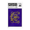 Fancy Monogram Letter C - Customized postage by beverlytazangel Fancy Monogram Letter C - Customized postage