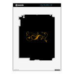 Fancy Monogrammed S iPad 2 Skin