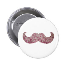 Fancy mustache pin