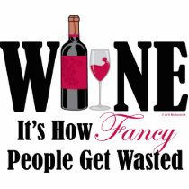 Fancy People Get Wasted Photo Sculpture