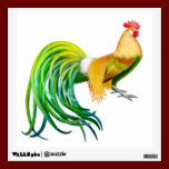 Fancy Phoenix Rooster Wall Decal wall decals