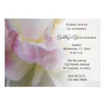 Fancy Pink Tulip Quinceanera Invitation